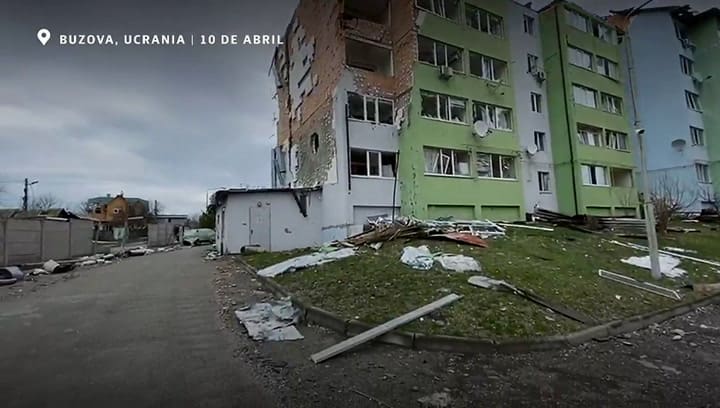 Buzova, la localidad ucraniana atacada sin piedad