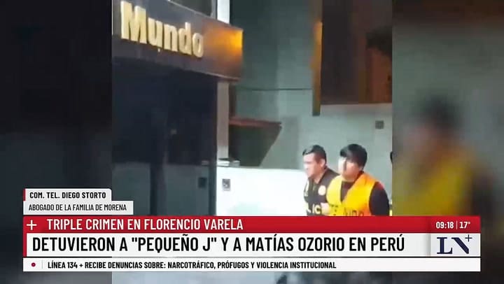 Detencion de Pequeno J