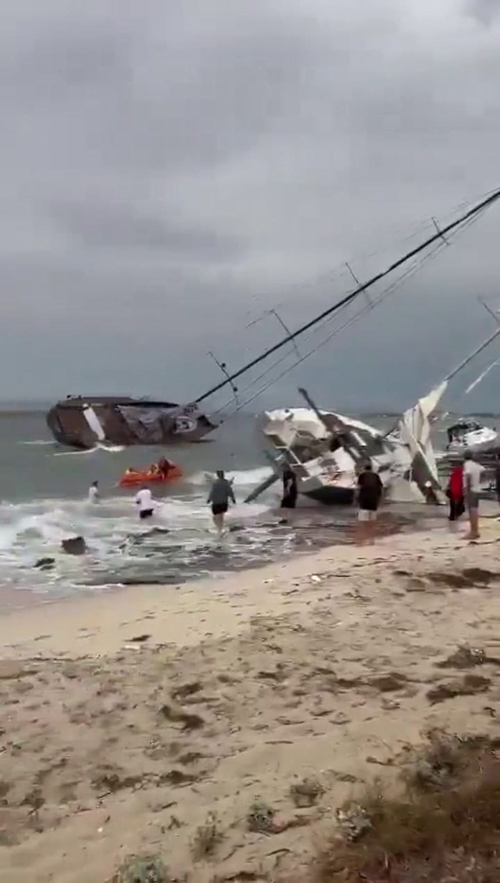 Las impactantes imágenes de las feroces tormentas que azotan el Mediterráneo 3
