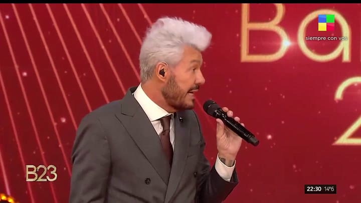 El picante idea y vuelta entre Tinelli y la hija de Floppy Tesouro
