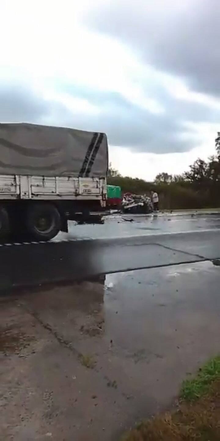 Choque fatal en la autopista Rosario- Santa Fe