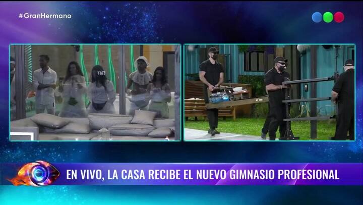 Los participantes de Gran Hermano se ganaron un nuevo gimnasio