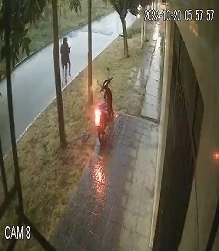 Merlo: se intentó defender de un robo con un paraguas