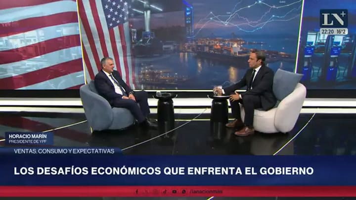 Horacio Marín, CEO de YPF: “La producción de petróleo va a llegar a un millón de barriles por primera vez en la historia”
