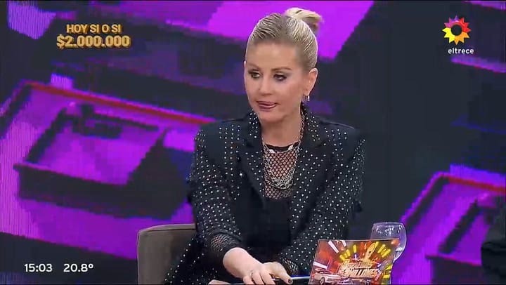 El pícaro comentario de Barbie Simons sobre Colapinto que Pampita no dejó pasar