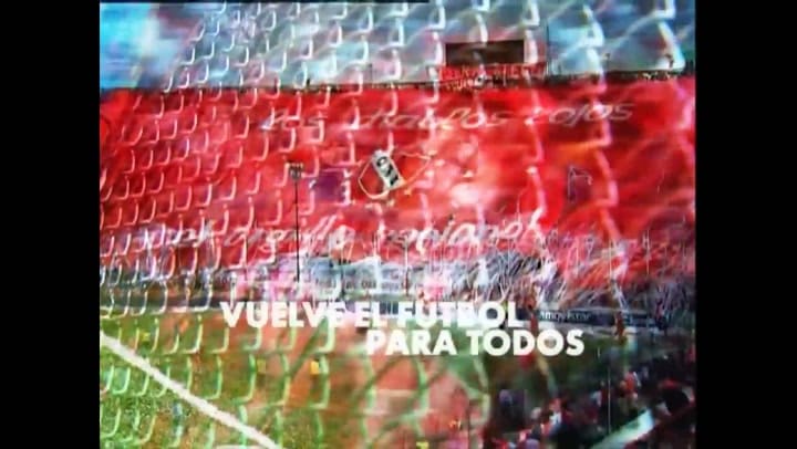 Fútbol Para Todos, la primera transmisión