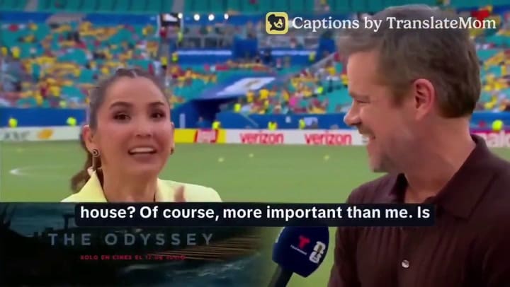 Matt Damon y Messi