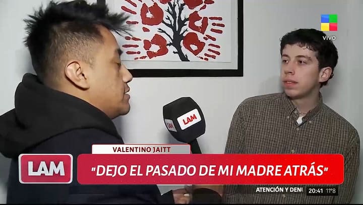 La palabra del hijo de Natacha Jaitt