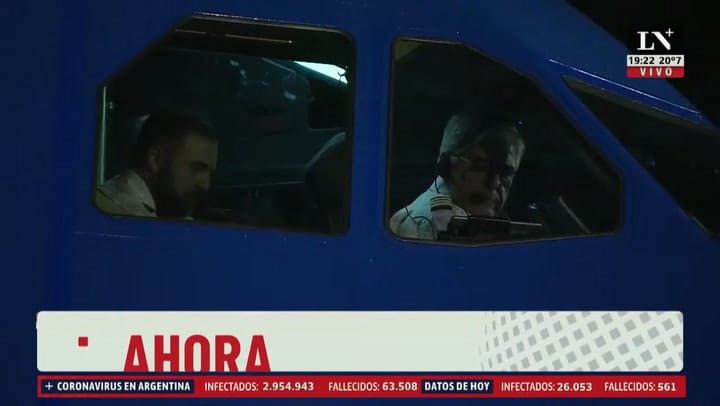 Feinmann, irónico con la presencia de Fernández en Ezeiza