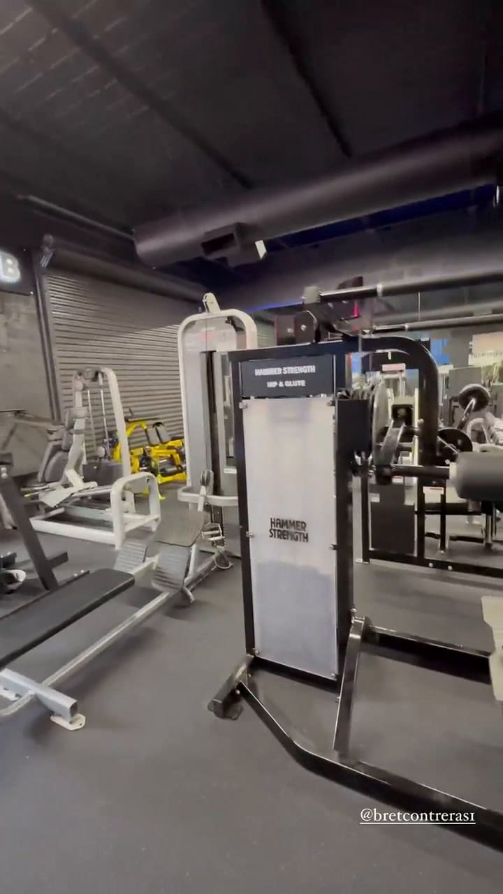 Así es el gimnasio de Anto Roccuzzo