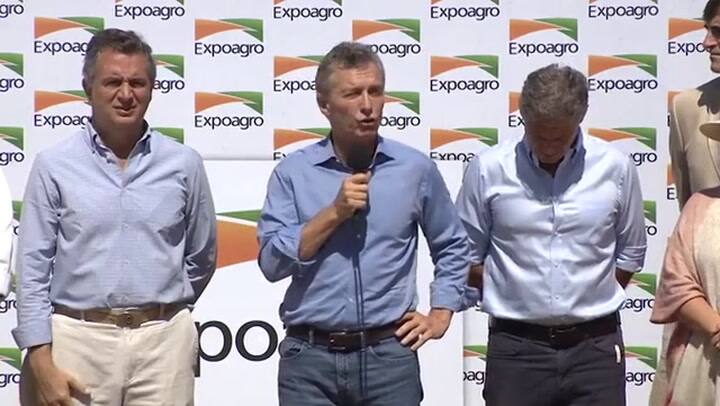 Macri, a los productores afectados por la sequía: 'No están solos'