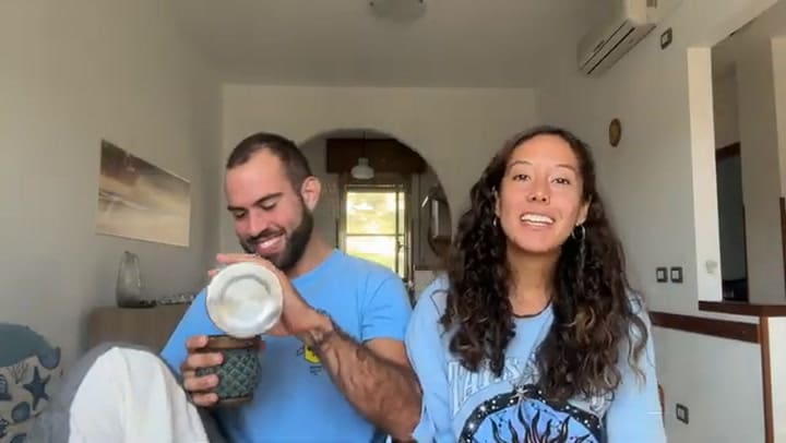 Una pareja de argentinos contó cómo fue trabajar en un hotel en Francia - Cami & Mati - Siendo Nómades