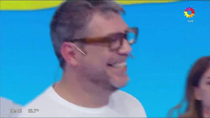 Rolando Barbano ganó “Los 8 escalones” y vivió un inesperado momento incómodo