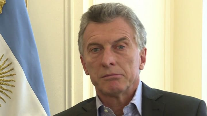 Macri: Argentina 'no va a reconocer' próximas presidenciales en Venezuela