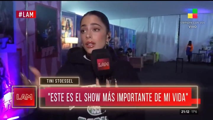 Tini Stoessel habló sobre Lali Espósito