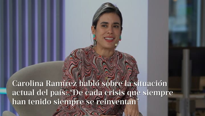 Carolina Ramírez: "De cada crisis, los argentinos se reinventan y viven bien"