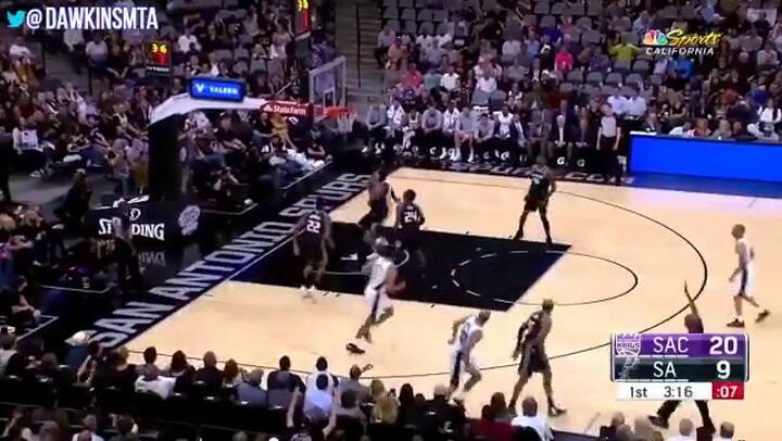 El resumen del partidazo de Manu ante Sacramento - Fuente: Twitter InfoManu