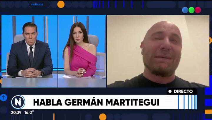 Germán Martitegui habló del robo de medio millón de pesos que sufrió en su casa