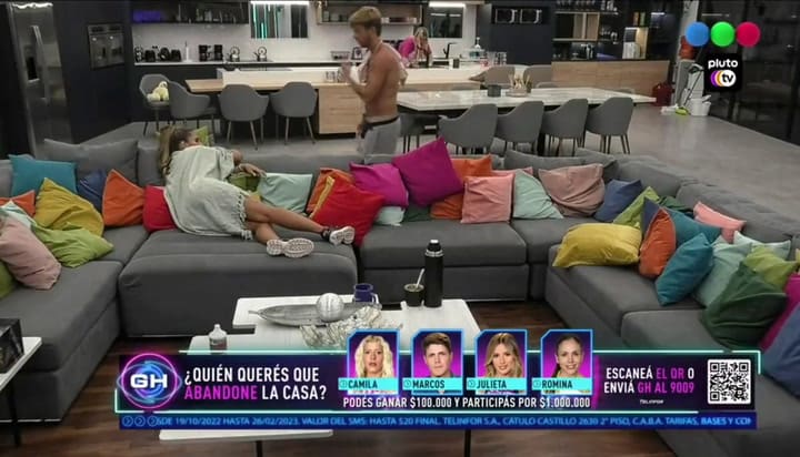 Camila y Nacho de Gran Hermano tuvieron que insistirle a Julieta para que se bañara