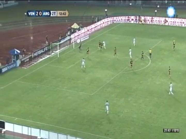 El gol de Pratto para la Argentina
