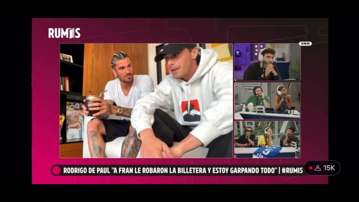 Fran Stoessel habló sobre la amistad que tiene con Rodrigo de Paul