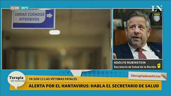 Hantavirus: Entrevista a Adolfo Rubinstein, secretario de Salud