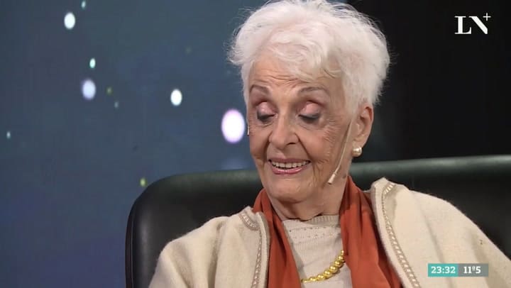 Graciela Fernández Meijide: 'Aprendí a odiar con la desaparición de mi hijo'