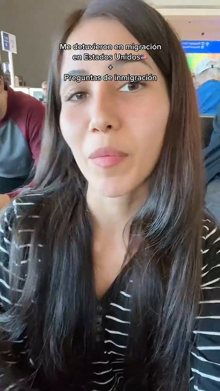 Una tiktoker narró cómo fue su detención en migraciones de EE.UU.