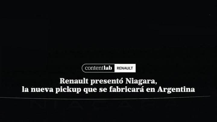 Renault presentó Niagara, la nueva pickup que se fabricará en el país