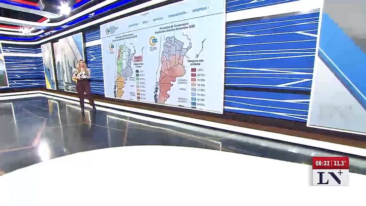 Informe: se viene una primavera calurosa
