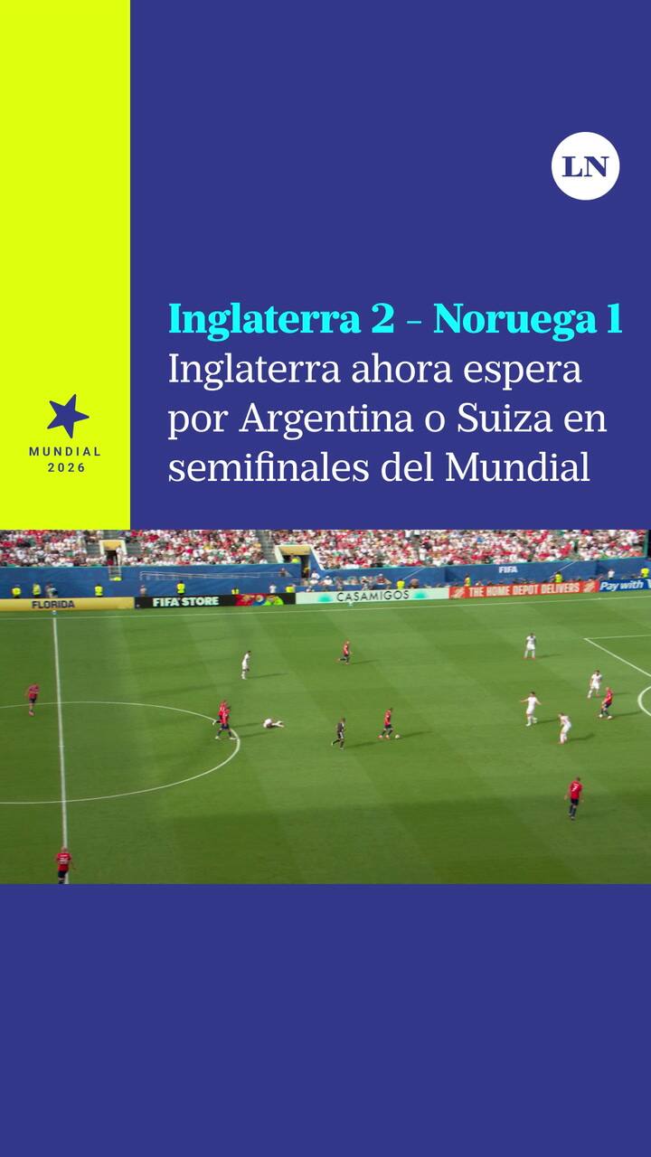 El resumen de goles y jugadas de Inglaterra vs. Noruega