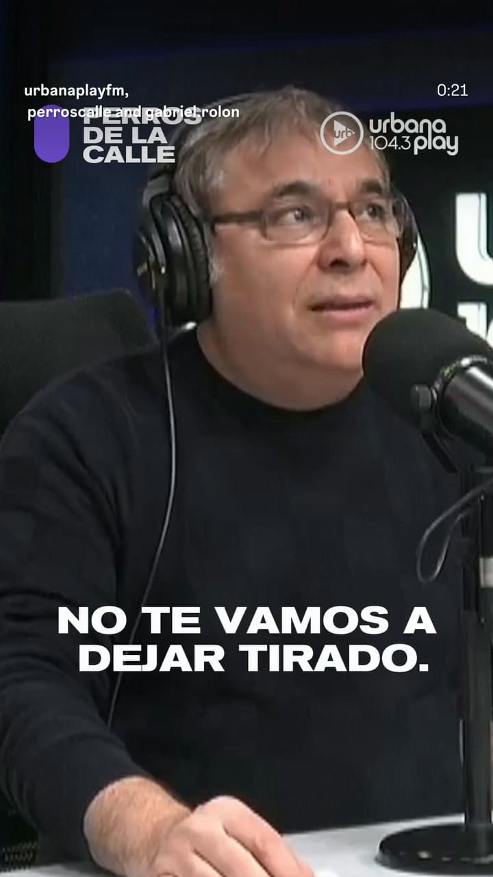 Gabriel Rolón reflexiona sobre el pueblo argentino