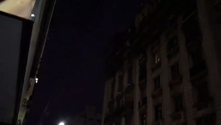 Así fue el incendio en Balvanera