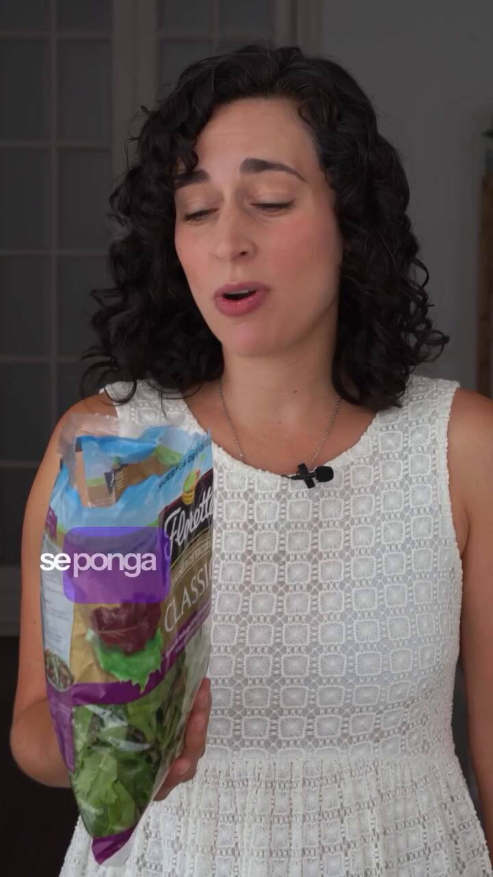 El truco viral para que la lechuga dure más tiempo dentro de una bolsa
