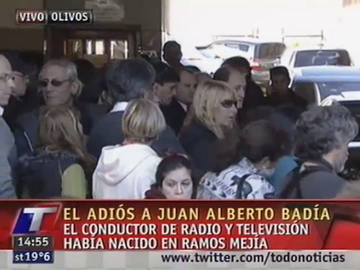 El último adiós a Badía (TN)