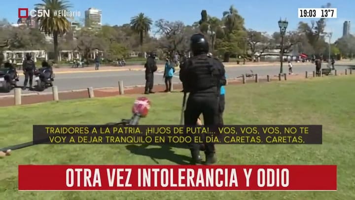 Habló Robertito Funes Ugarte tras la agresión en Palermo