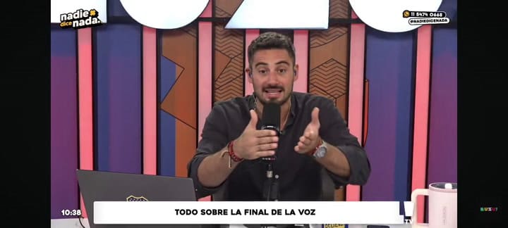 Nicolás Occhiato habló tras la polémica final de La Voz