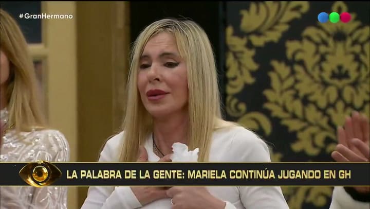 Mariela Prieto fue la segunda y última salvada de la noche