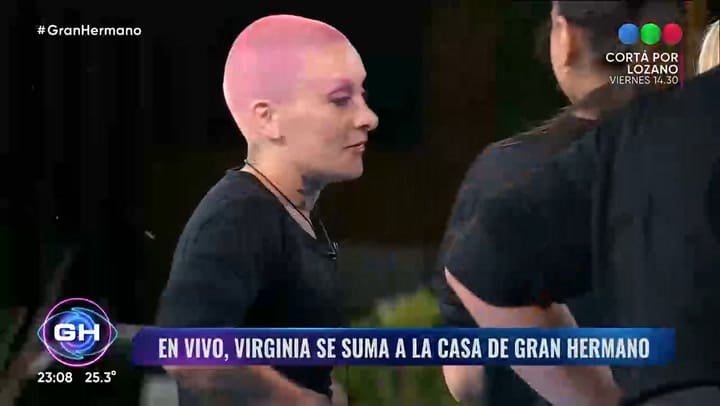 La reaccion de Furia al ver entrar a Virginia, la nueva participante de Gran Hermano