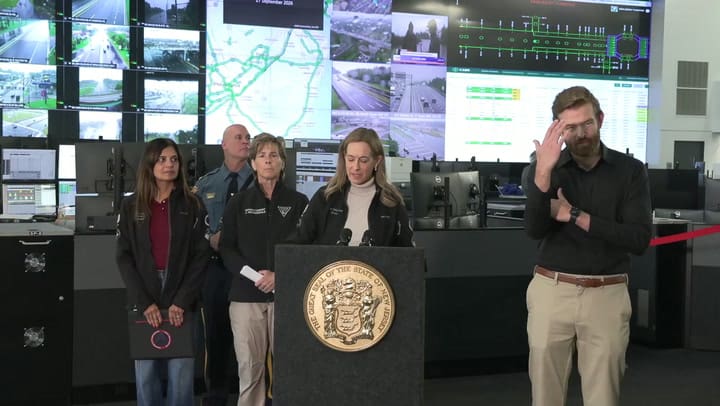 Las imágenes de Nueva Jersey bajo el agua por una tormenta invernal que deja caos e inundación a su paso