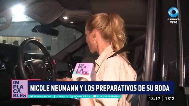 Nicole Neumann habló sobre cómo será su casamiento