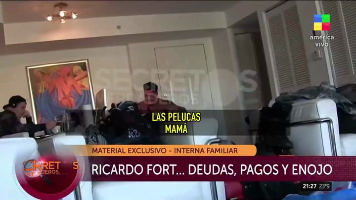 La primera parte del video inédito de Ricardo Fort que filtró Luis Ventura