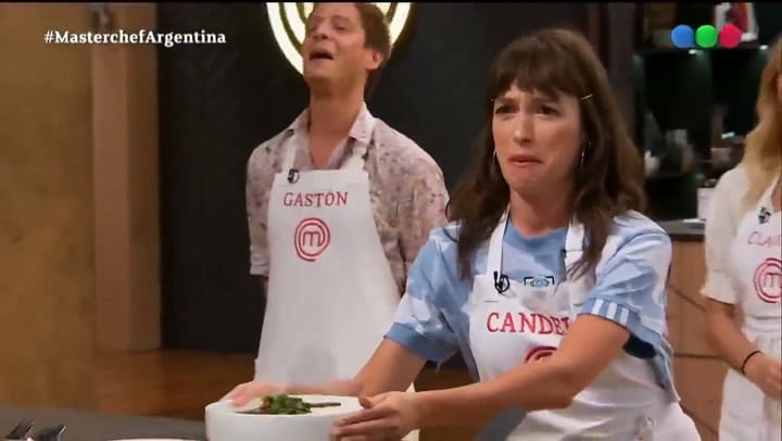 MasterChef Celebrity: Cande Vetrano, irónica con el jurado que la acusó de no hacer nada