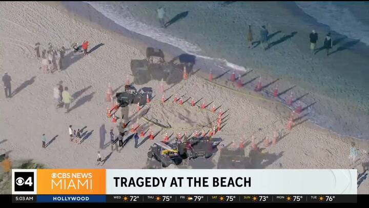 1 Child Dead, Another Hospitalized After Sand Hole Collapses In Lauderdale-by-the-sea