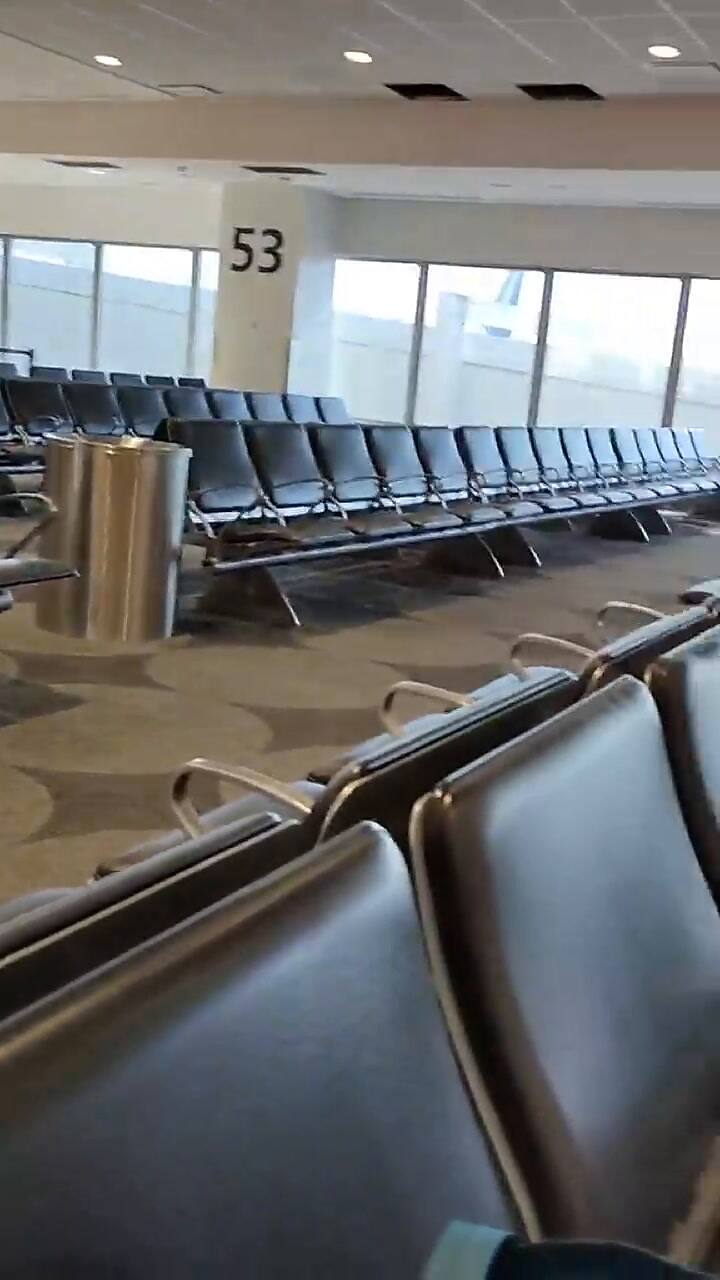 Un pasajero se sorprendió cuando descubrió que viajaría solo