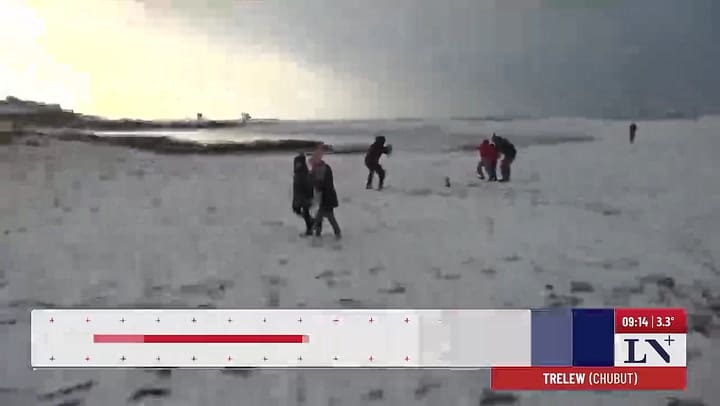 Nieve en Miramar