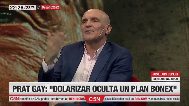 Amenazaron a José Luis Espert con echarlo del estudio de C5N