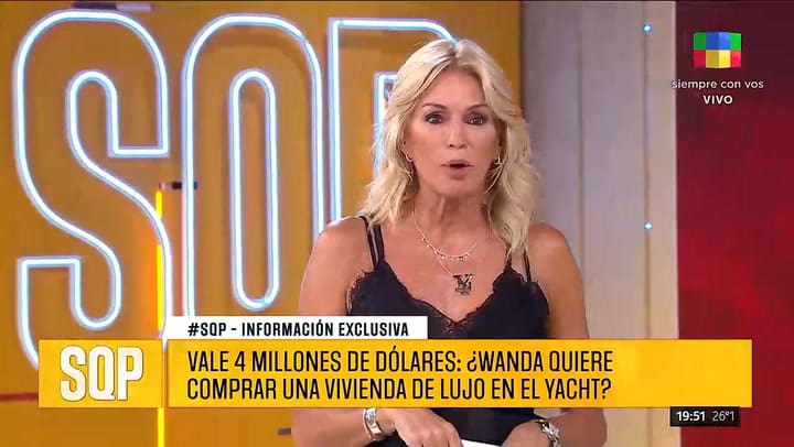 La casa que habria ido a ver Wanda Nara a Nordelta