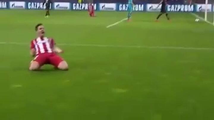 El golazo de Saul