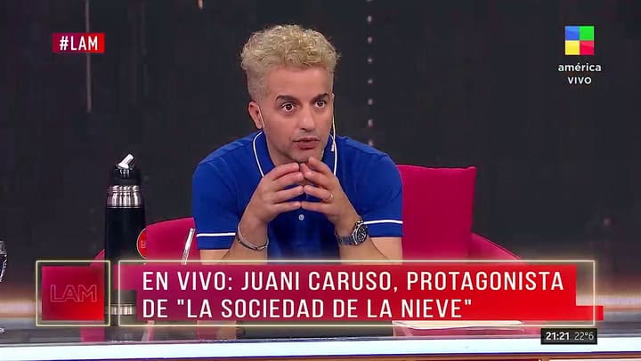 Juani Caruso, protagonista de La sociedad de la nieve, revelo como se preparo para el personaje e impacto con un dato